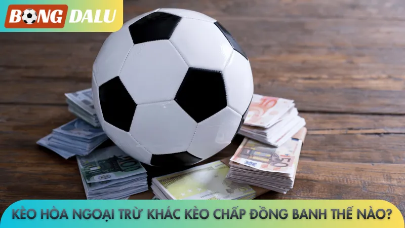 Kèo hòa ngoại trừ Bongdalu - Bỏ túi ngay kinh nghiệm cá cược 4 Kèo hòa ngoại trừ khác kèo chấp đồng banh thế nào?